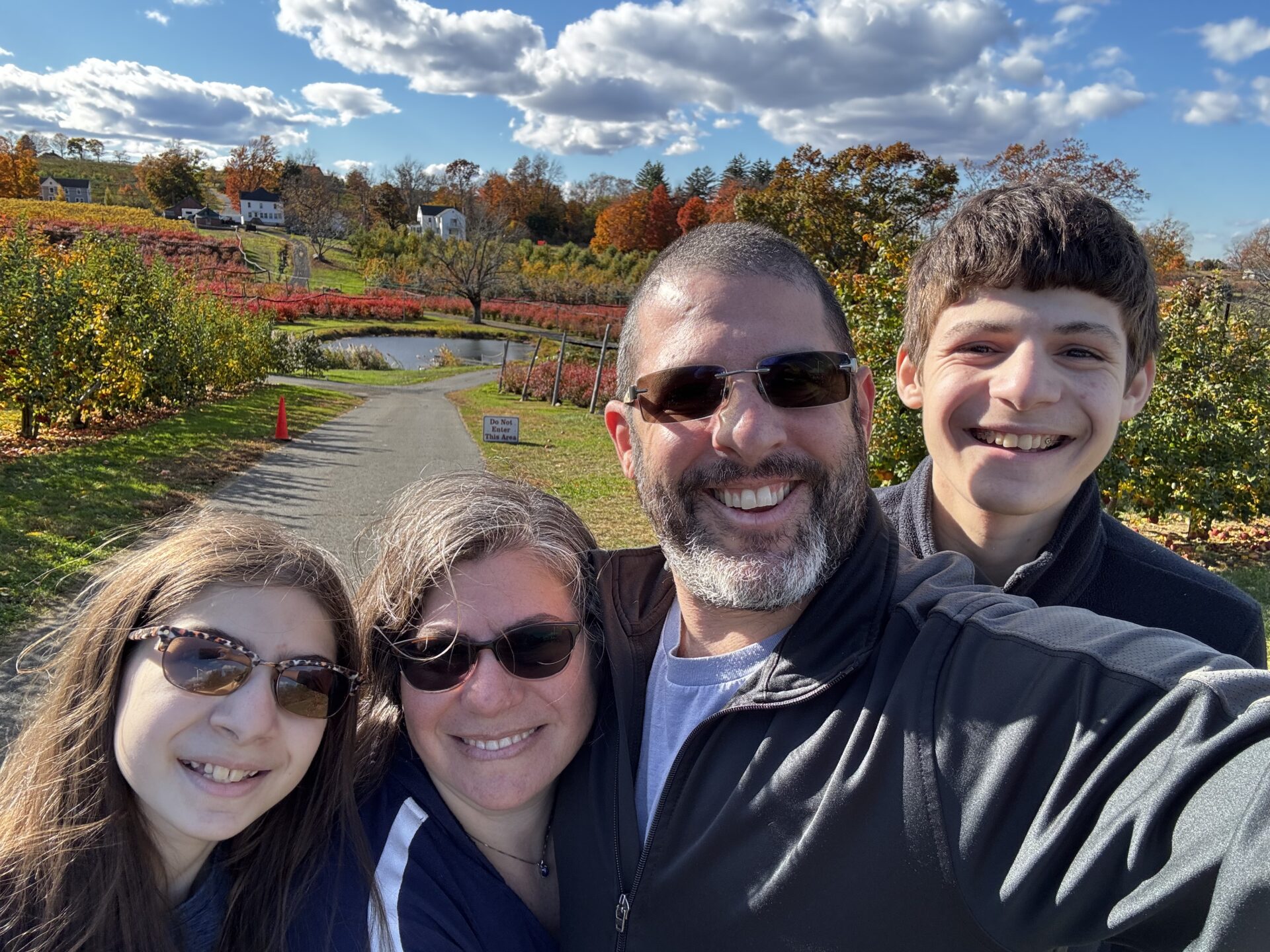 Bennett Forrest with his family
